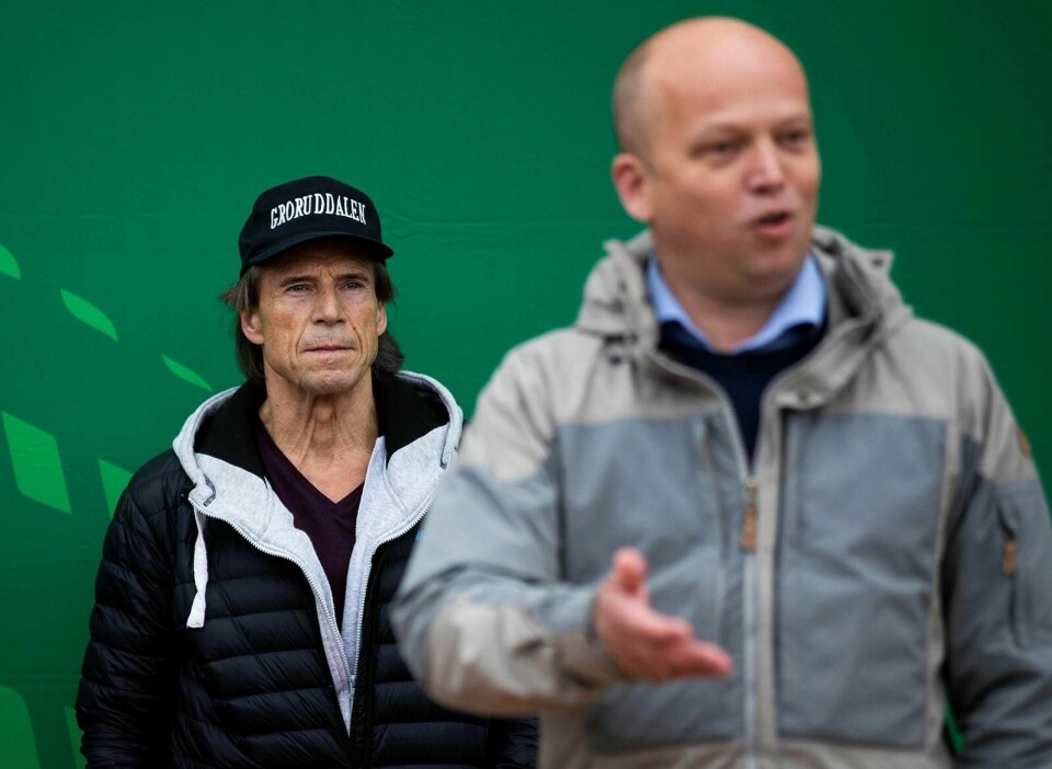 Tidligere Ap-politiker Jan Bøhler og Sp-leder Trygve Slagsvold Vedum har slått seg sammen for å vinne Groruddalen. Og norske medier klarer ikke forklare hvorfor. Foto: Berit Roald/NTB