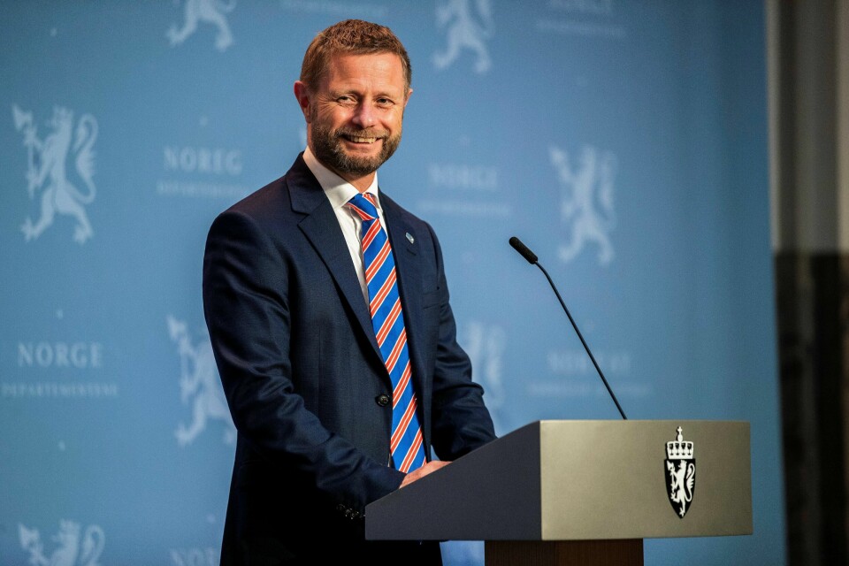 Helse- og omsorgsminister Bent Høie flagger en storsatsing på helse på Vestlandet. Foto: NTB
