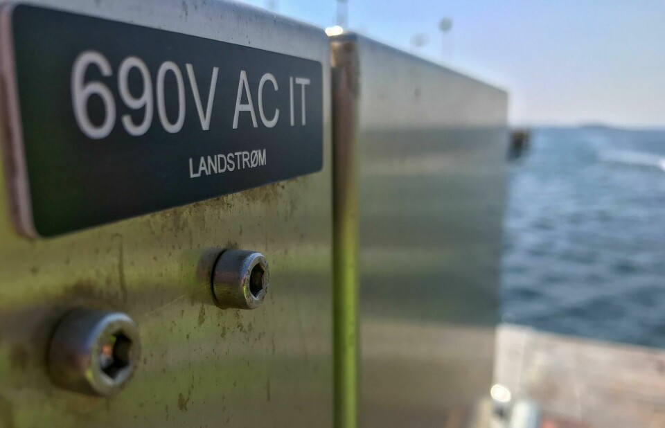 Landstrømanlegg står ubrukt ###
