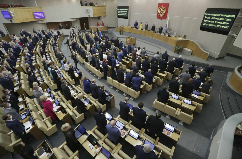Lederen for den internasjonale komiteen i den russiske dumaen, Konstantin Kosatsjev, mener Norge ikke har bevis for anklagene om russisk dataangrep.