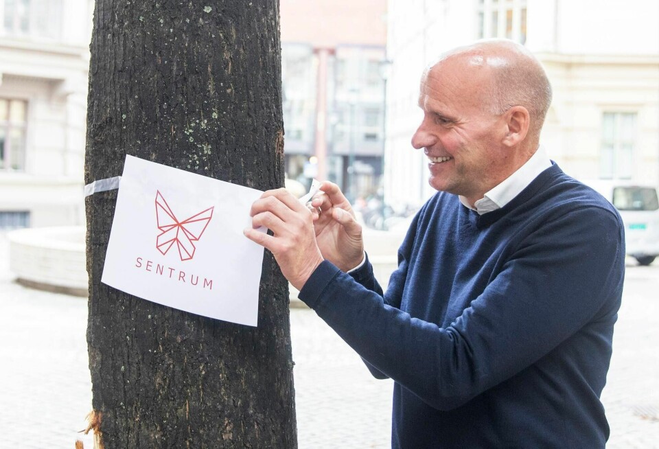 Geir Lippestad er i front for det nye partiet Sentrum, som foreløpig mangler over 4000 underskrifter til å kunne stille til valg neste år.