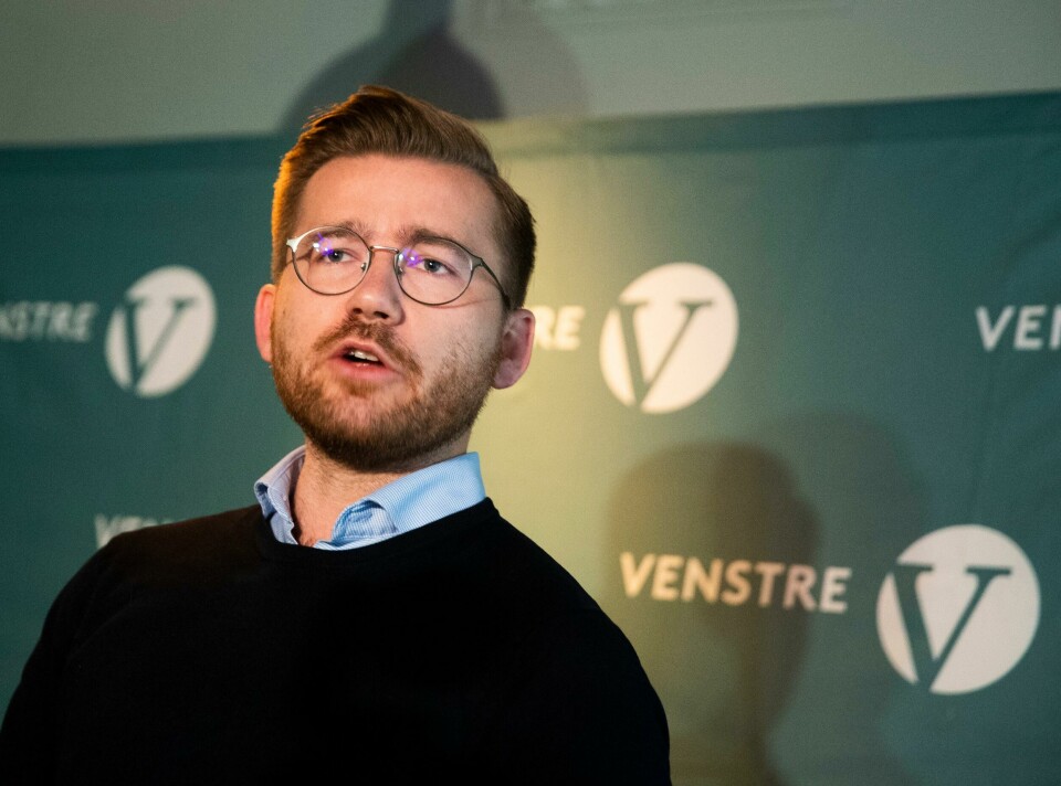 Klima- og miljøminister Sveinung Rotevatn (V). OSLO, NORGE 20201001. Sveinung Rotevatn, leder av Venstres programkomité presenterer førsteutkastet til stortingsvalgprogram for 2021-2025.Foto: Berit Roald / NTB