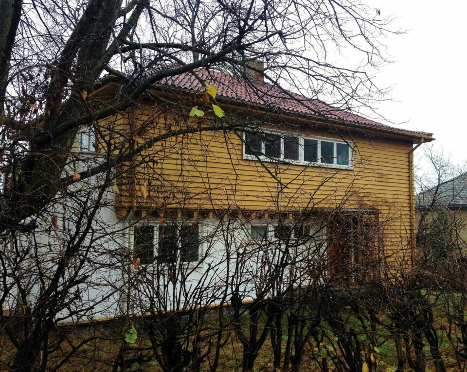Villa Gleditsch ble revet i 2015.Foto: Elisabeth Helgeland Wold Villa Gleditsch ble revet i 2015.Foto: Elisabeth Helgeland Wold