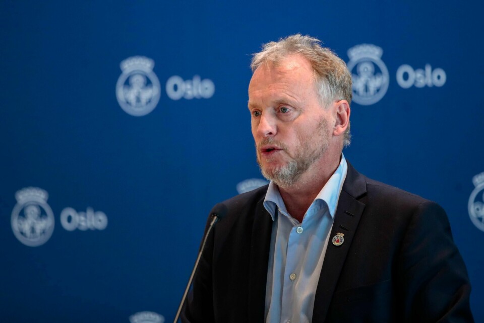 Byrådsleder Raymond Johansen varsler at nye koronatiltak i Oslo kommer mandag. Foto: Jil Yngland / NTB