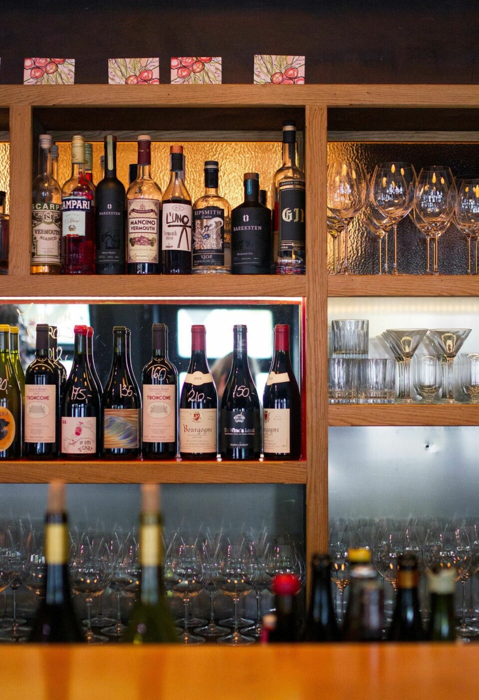 Nektar Vinbar i Fredensborgveien er et ypperlig sted for både vin og mat. Alle foto: Amanda Iversen Orlich Nektar Vinbar i Fredensborgveien er et ypperlig sted for både vin og mat. Alle foto: Amanda Iversen Orlich