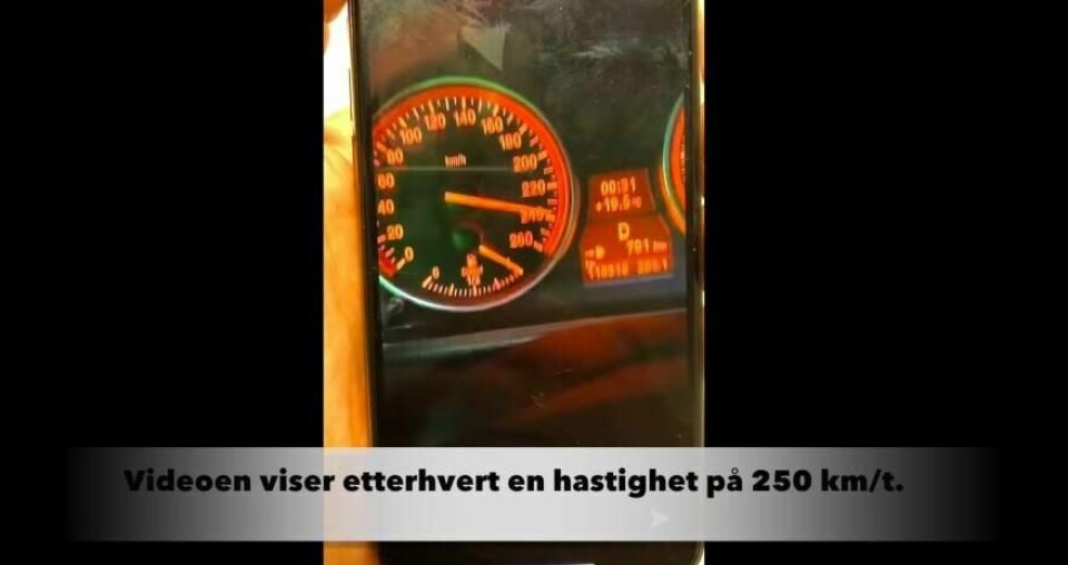 Skjermdump: Privat video/Politiet