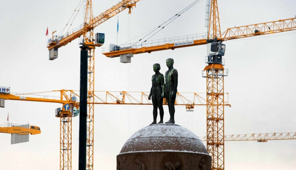 Det blir bare flere boliger av å regulere mer og bygge flere. Foto: Gorm Kallestad/NTB