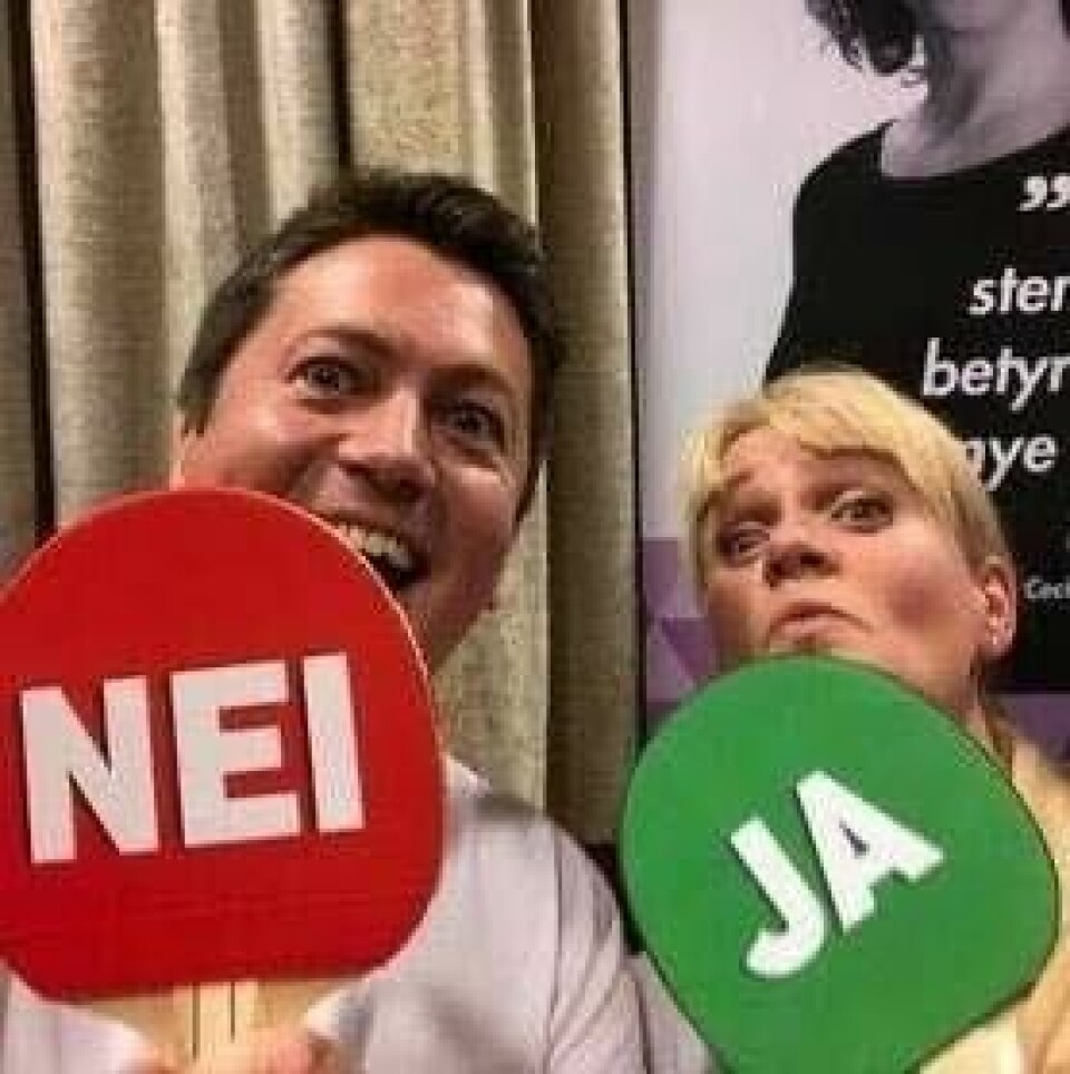 Andreas Muri og Kristin Surlien har startet podkast. Andreas Muri og Kristin Surlien har startet podkast.