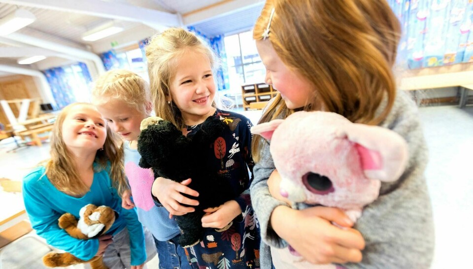 Ap vil gi alle førsteklassinger rett til gratis SFO og AKS. Illustrasjonsfoto.
