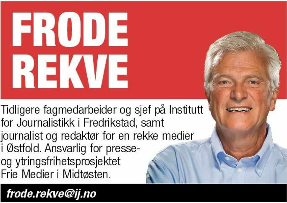 Frode Rekve. Vignett Frode Rekve. Vignett
