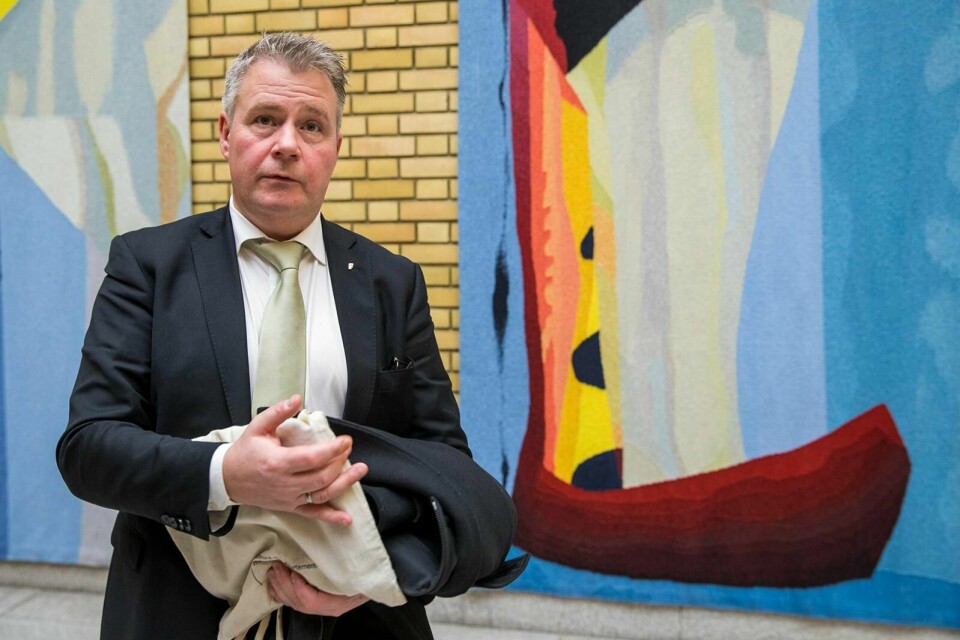 Tidligere justisminister: Per-Willy Amundsen (Frp). Foto: Terje Pedersen/NTB