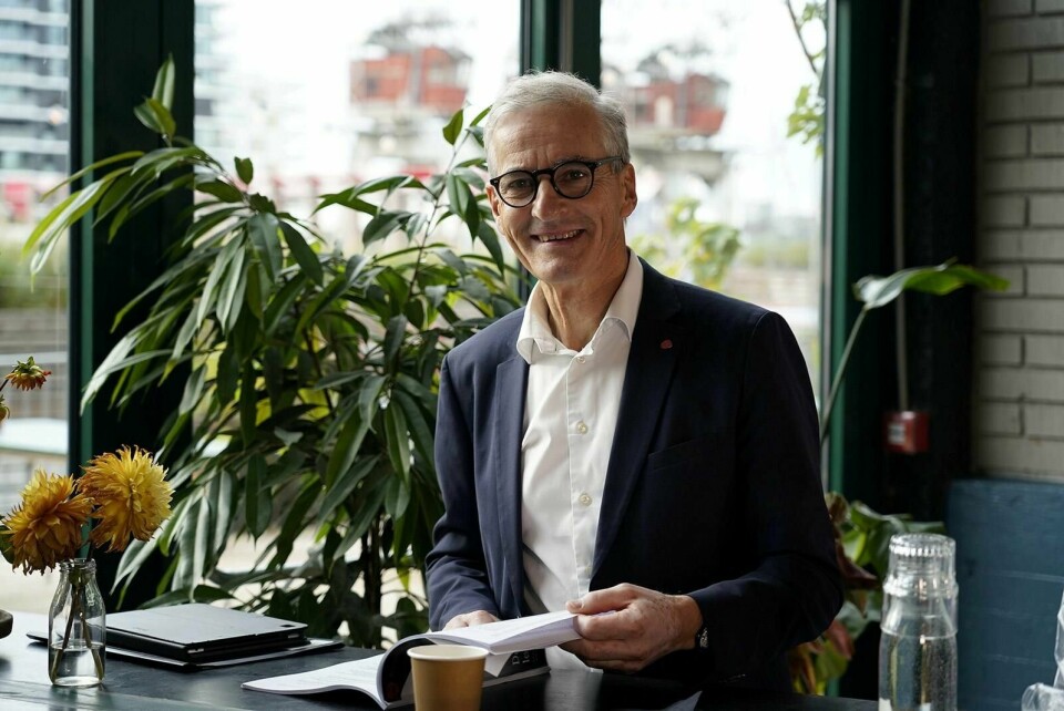 Ap-leder Jonas Gahr Støre har gode EØS-kort på hånda, skriver kommentator Kjell Werner. Foto: Gorm Kallestad/NTB
