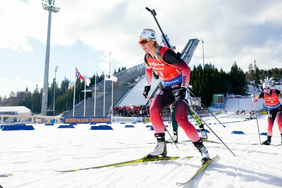 Verdenscupen i skiskyting i Holmenkollen flyttes ikke, men går på de planlagte datoene 18. til 21. mars og avslutter dermed den kommende sesongen. Det gleder blant andre Tiril Eckhoff seg til.