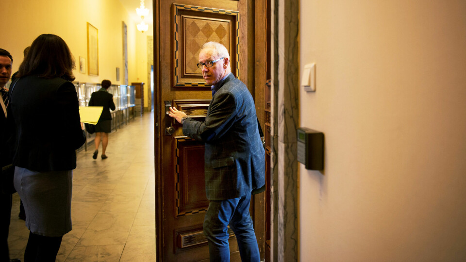 Ivar Johansen i Oslo rådhus. FOTO: Frøydis Falch Urby Ivar Johansen i Oslo rådhus. FOTO: Frøydis Falch Urby