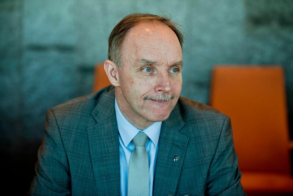 Ordfører Sture Pedersen og resten av kommunestyret i Bø i Vesterålen reddes økonomisk av regjeringen. Foto: Sara Johannessen/NTB