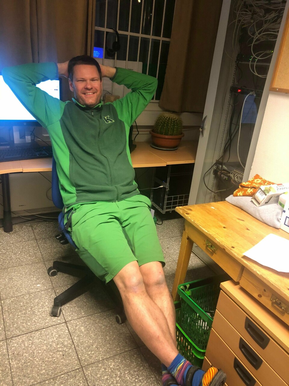 Det blir litt lavere tempo for Inge Holtlien når han nå endelig har bestemt seg for å slutte som butikksjef på Kiwi i Mjøndalen.