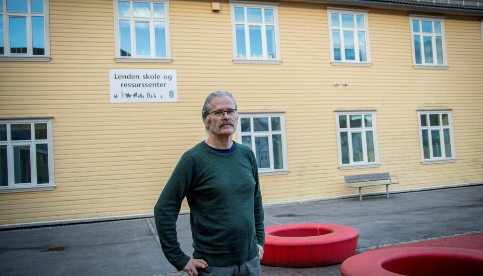Sigbjørn Dagsland er rektor ved Lenden skole og ressurssenter. Han sier éndagstilbudene ved Engøyholmen og Lundsvågen er viktige for mange. Foto: Tone Helene Oskarsen