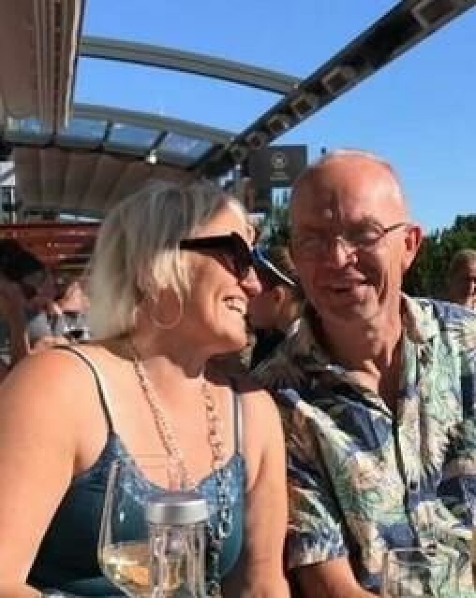 Turid og Christian feiret 16 års bryllupsdag i sommer. Turid og Christian feiret 16 års bryllupsdag i sommer.