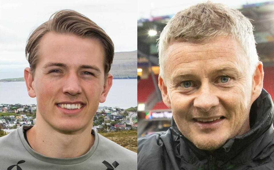 Sander Berge og Ole Gunnar Solskjær møtes til dyst når Sheffield United får besøk av Manchester United torsdag kveld. Foto: Terje Pedersen og Audun Braastad / NTB