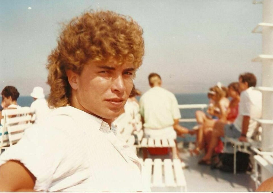 Ole Petter Diseth på Jamaica i 1987.