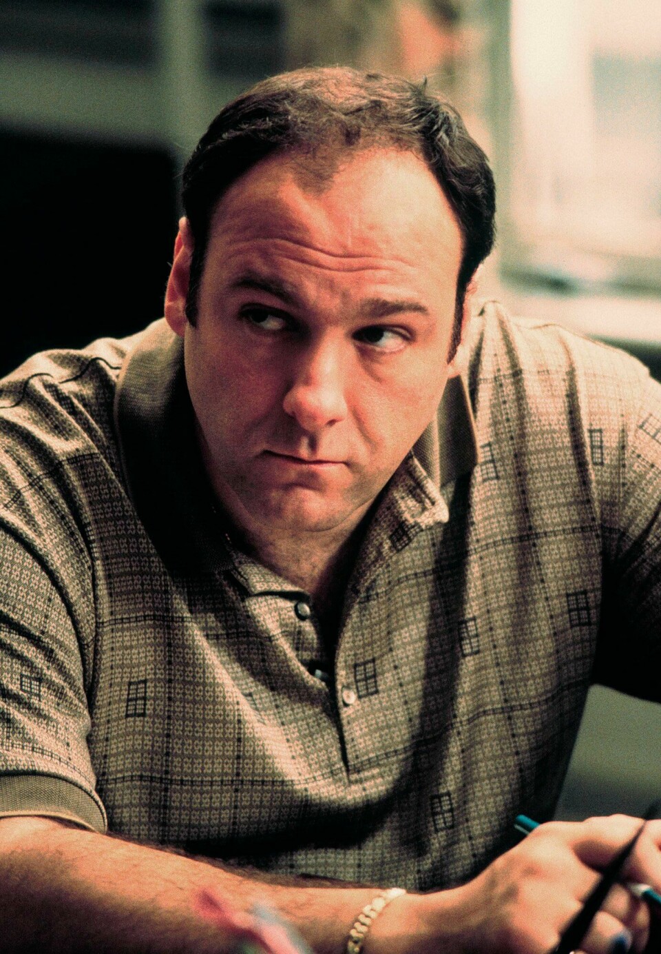 James Gandolfini stars as Tony Soprano in the critically acclaimed HBO series 'The Sopranos.' The show received 16 Emmy nominations Thursday, July 22, 1999, including best dramatic series and best actor for Gandolfini. It is the first cable show ever recognized in the dramatic series category. (AP Photo/HO, HBO, Anthony Nesta) James Gandolfini stars as Tony Soprano in the critically acclaimed HBO series 'The Sopranos.' The show received 16 Emmy nominations Thursday, July 22, 1999, including best dramatic series and best actor for Gandolfini. It is the first cable show ever recognized in the dramatic series category. (AP Photo/HO, HBO, Anthony Nesta)