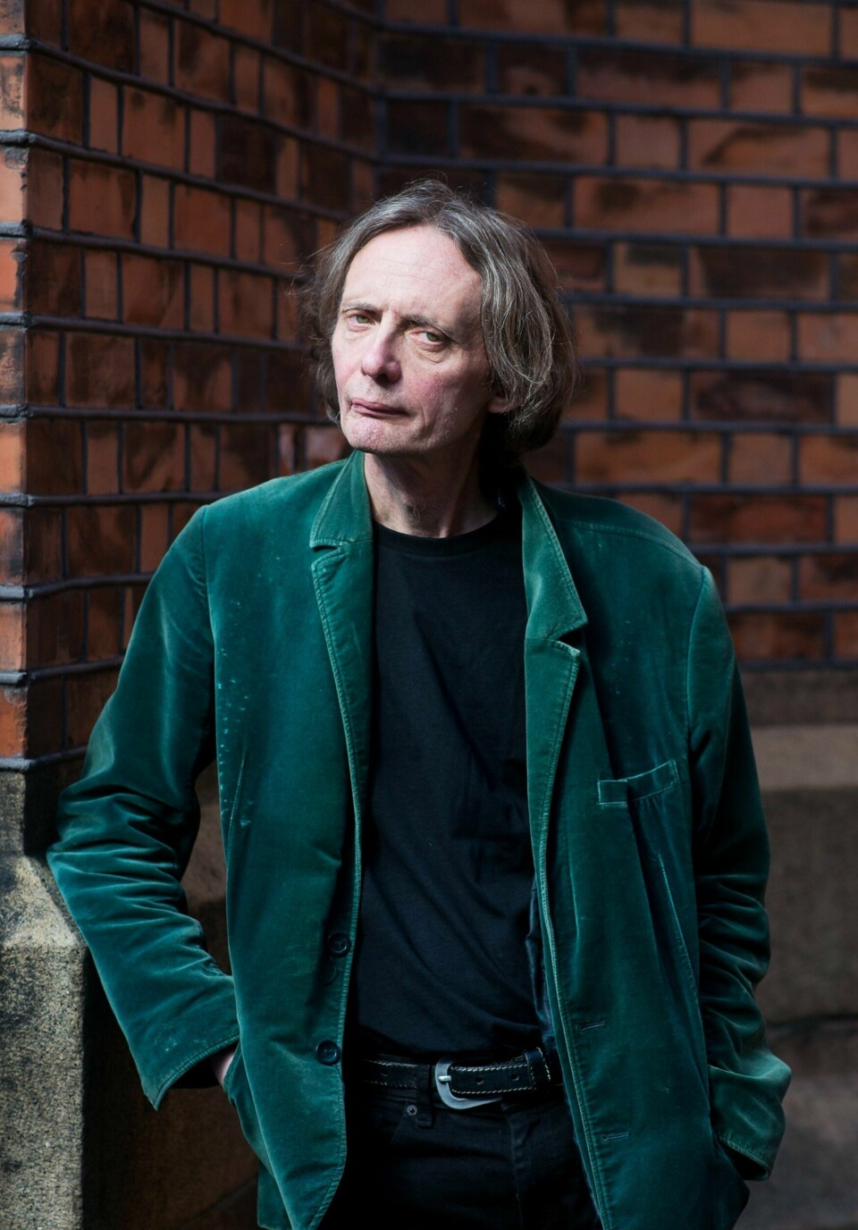 Liker halloween: Henning Hagerup har alltid vært fascinert av det skumle og mørke, også i sitt forfatterskap. FOTO: FRØYDIS FALCH URBYE