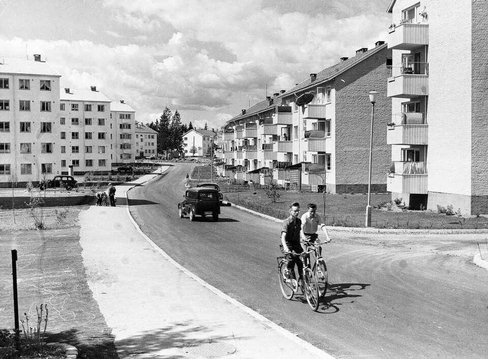 Tilsammen bygde OBOS 3.311 leiligheter på Lambertseter. FOTO: NTB scanpix Tilsammen bygde OBOS 3.311 leiligheter på Lambertseter. FOTO: NTB scanpix