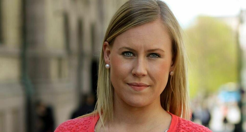 Lene Vågslid i Arbeiderpartiet. FOTO: AP