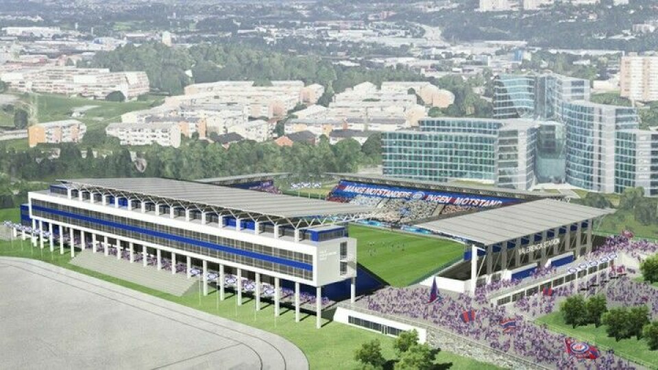 Uansett navn, slik vil Vålerengas nye stadion se ut. ILLUSTRASJON: VÅLERENGA KULTUR- OG IDRETTSPARK Uansett navn, slik vil Vålerengas nye stadion se ut. ILLUSTRASJON: VÅLERENGA KULTUR- OG IDRETTSPARK