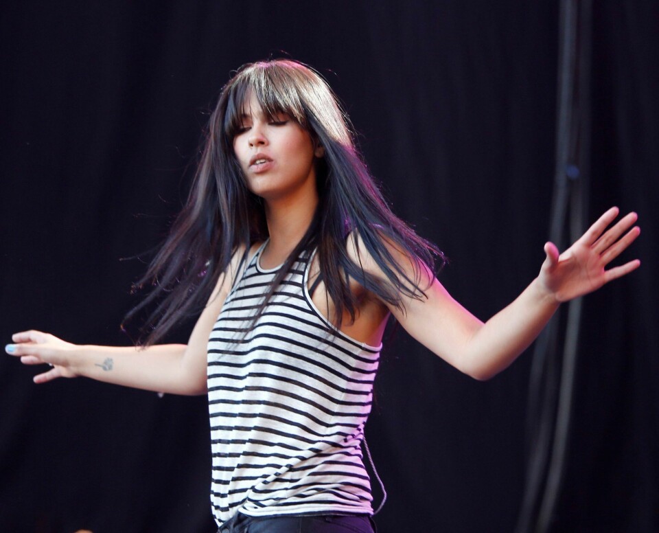 Maria Mena, her under Norwegian Wood 2013. FOTO: LISE ÅSERUD/NTB SCANPIX