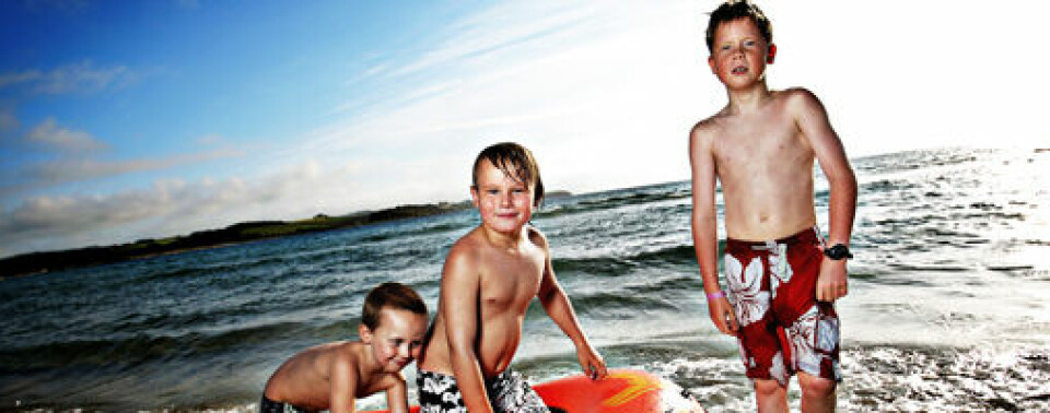 Hopp i havet ###