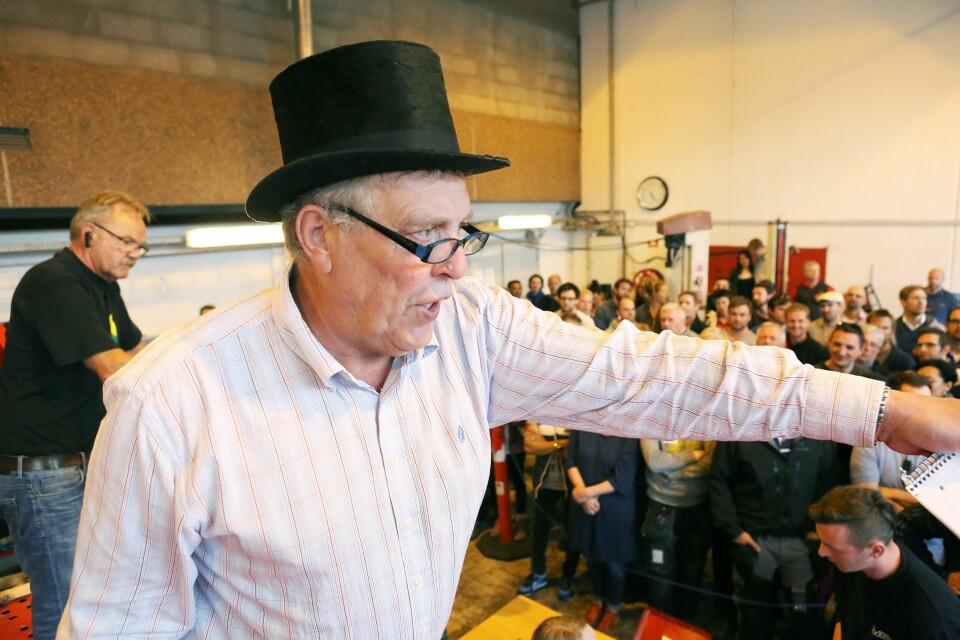 Ove Gunnar Silgjerd solgte sykler som han aldri skulle gjort noe annet i livet. Foto: Frode Olsen Ove Gunnar Silgjerd solgte sykler som han aldri skulle gjort noe annet i livet. Foto: Frode Olsen