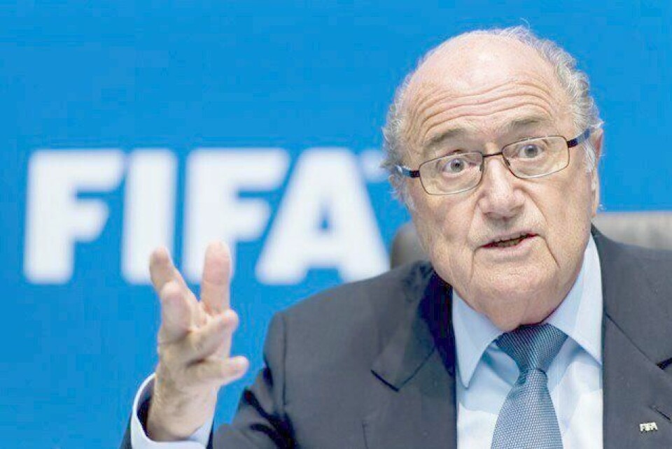 Sepp Blatter. FOTO: NTB SCANPIX