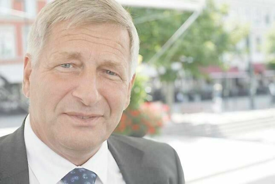 Ordfører Tore Opdal Hansen (H) synes det er helt naturlig at opposisjonspartiet Ap kritiserer Høyres politikk. FOTO: LARS WEST JOHNSEN