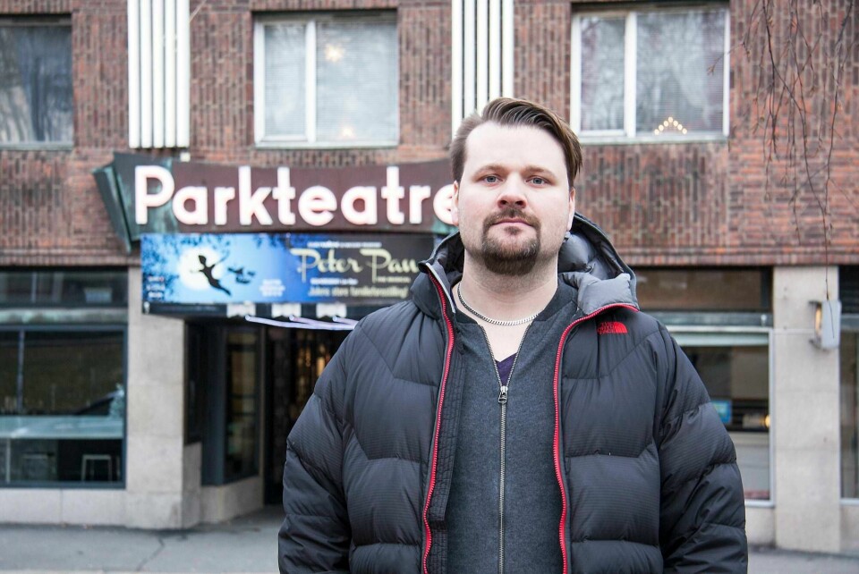 Petter E. Fosse, daglig leder i Parkteatret AS. FOTO: KENNETH STENSRUD