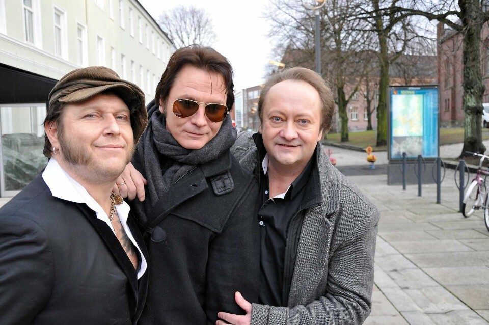 Tre av landets mest profilerte musikere skal stå på Parketeaterets scene for å tolke Elvis på sin måte. Stephen Ackles, Vidar Busk og Paal Flaata legger premieren til Moss. FOTO: PAUL NORBERG