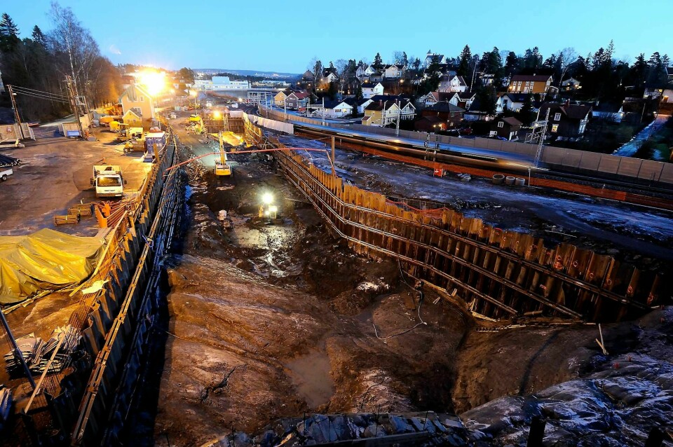 Jernbaneverket påpeker at en eventuell utbygging av jernbanespor trolig ville ført til større arealkonflikter, enn om man bare bygget en veiforbindelse. FOTO: JERNBANEVERKET/HILDE LILLEJORD