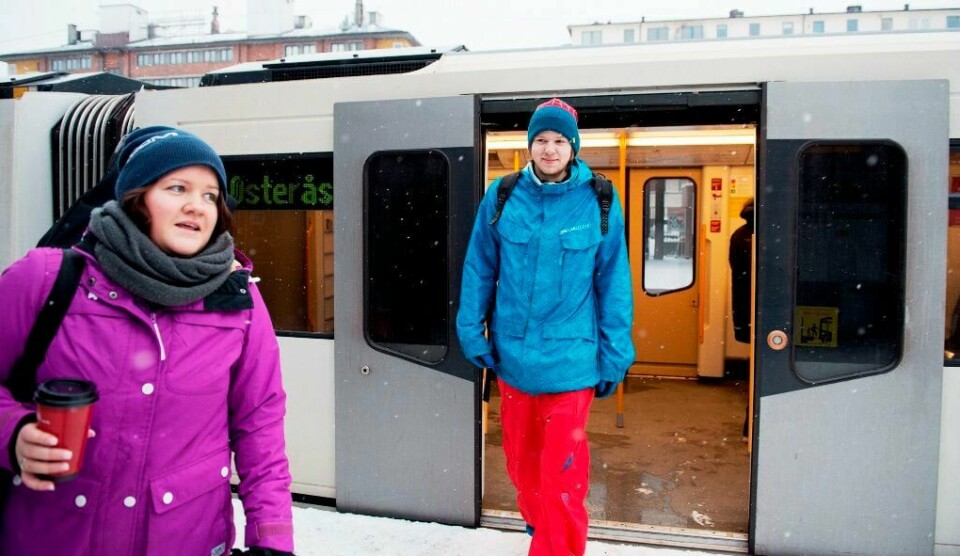 Silje Methi og Ole Sverdrup lar alltid folk slippe av før de selv går på. FOTO: MIMSY MØLLER