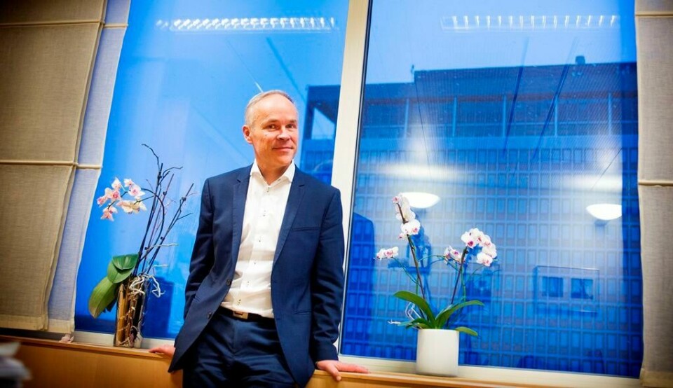Kommunalminister Jan Tore Sanner. FOTO: ARNE OVE BERGO