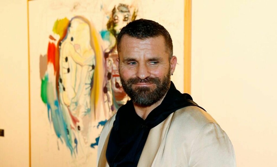 Kunstneren Bjarne Melgaard gjestet Munch-museet da utstillingen «Melgaard + Munch» åpnet lørdag. FOTO: CORNELIUS POPPE/NTB SCANPIX