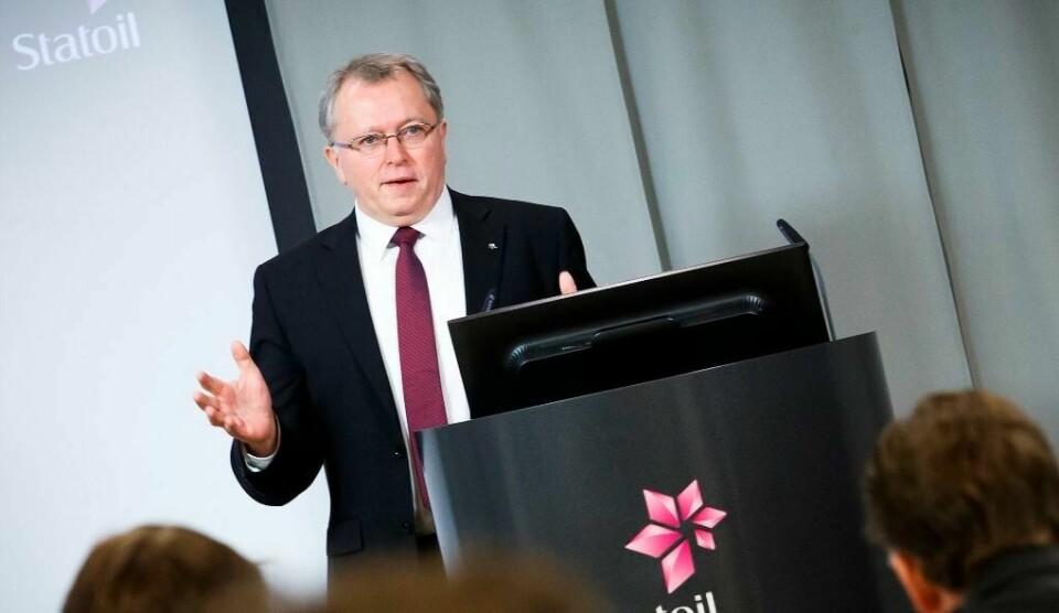 Eldar Sætre blir ny konsernsjef i Statoil etter å ha vært konstituert siden Helge Lund gikk av i oktober. FOTO: HEIKO JUNGE/NTB SCANPIX
