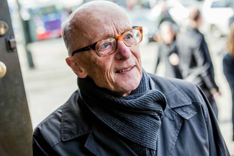 Høyre-nestor og tidligere statsminister Kåre Willoch er bekymret for økt polarisering i Europa etter terrorangrepene i Paris og København. FOTO: NTB SCANPIX