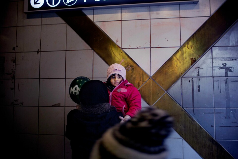 Alenemoren Fatima (27) er livredd for at hun og datteren skal tvangsreturneres til Irak. FOTO: HILDE UNOSEN