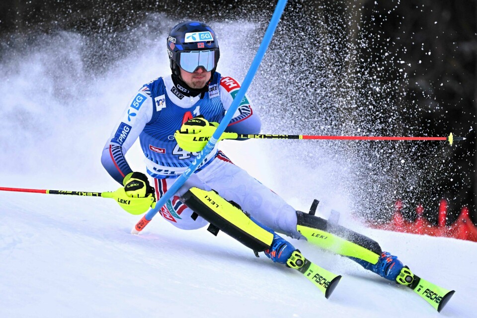 Eirik Hystad Solberg (21) fra Madla overrasket alle da han kjørte inn til gull i storslalåm i alpin-NM. Eirik Hystad Solberg (21) fra Madla overrasket alle da han kjørte inn til gull i storslalåm i alpin-NM.