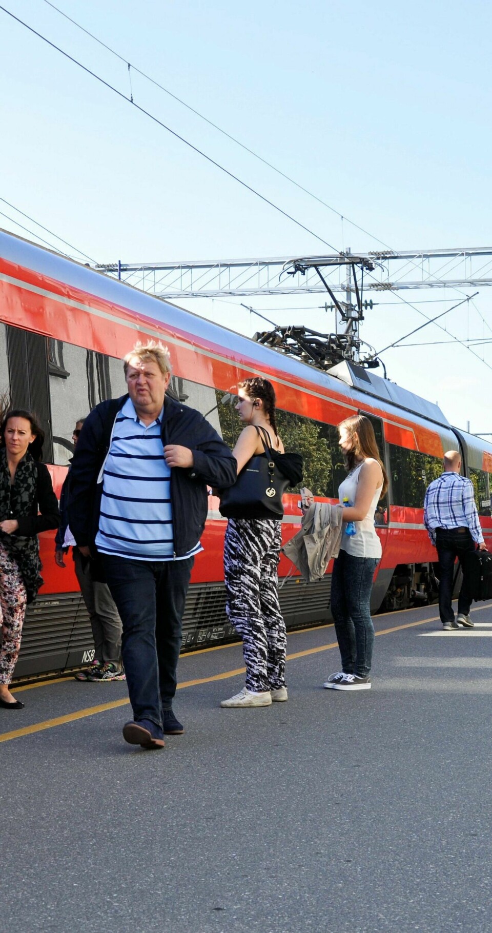 Ingen påstigning: Togene står hele påsken.