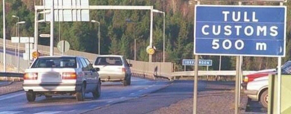 50 000 sigaretter skulle til Sarpsborg