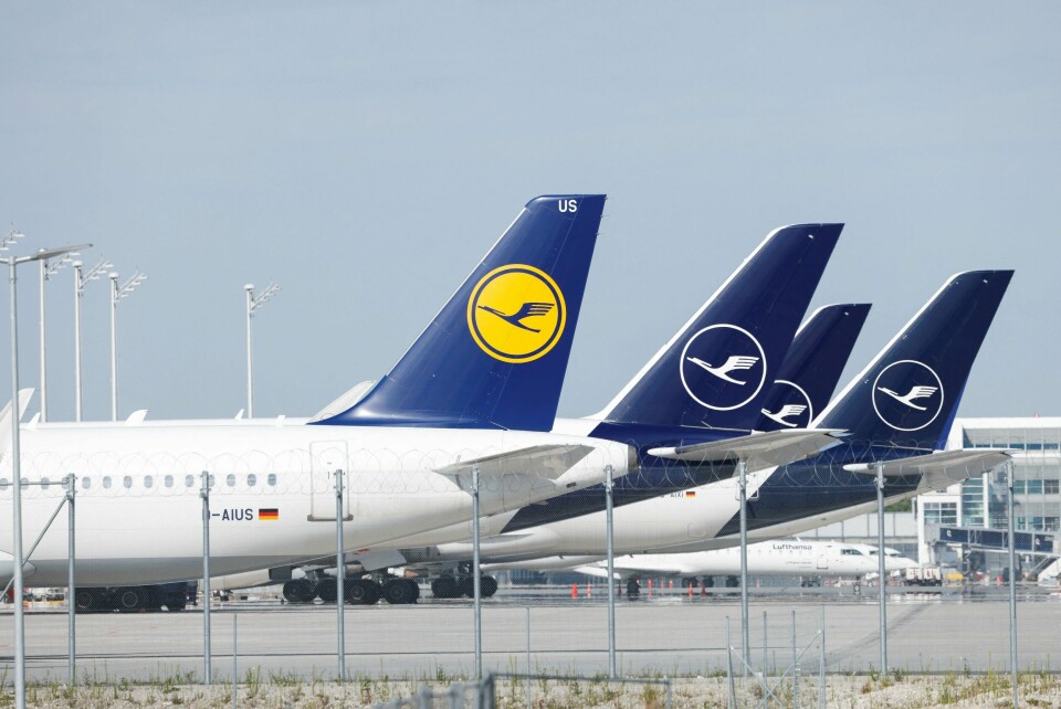 Ansatte i Lufthansa streiket onsdag for bedre lønn. Det må ryddes opp i luftfarten. Ansatte i Lufthansa streiket onsdag for bedre lønn. Det må ryddes opp i luftfarten.