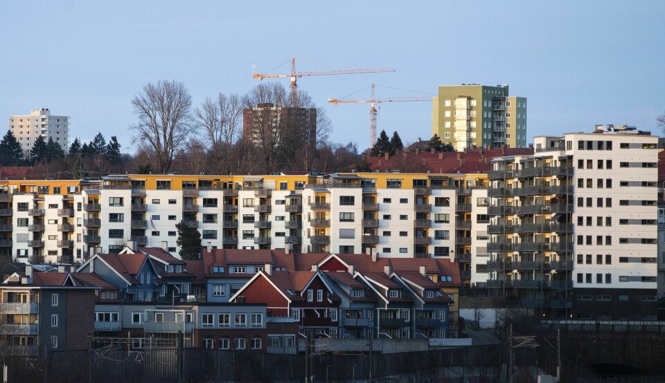 Prisene på brukte Obos-boliger i Oslo falt med 0,2 prosent fra mai til juni. Prisene for brukte Obos-boliger i Oslo steg 1,7 prosent fra januar til februar. Arkivfoto: Berit Roald / NTB
