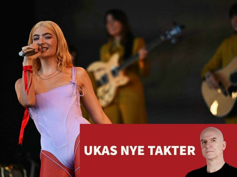 Lorde sang på hovedscenen på Glastonburyfestivalen i England forrige helg. Lorde sang på hovedscenen på Glastonburyfestivalen i England forrige helg.
