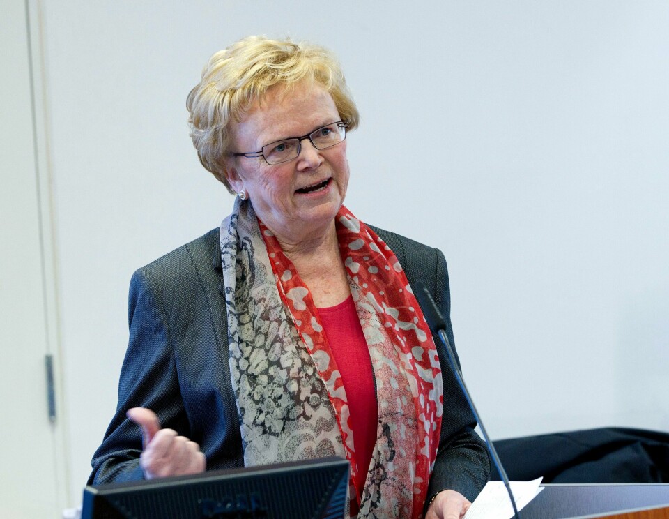 Tidligere statsråd Magnhild Meltveit Kleppa mener Senterpartiet bør endre varslingsrutiner. Foto: Gorm Kallestad / NTB Tidligere statsråd Magnhild Meltveit Kleppa mener Senterpartiet bør endre varslingsrutiner. Foto: Gorm Kallestad / NTB